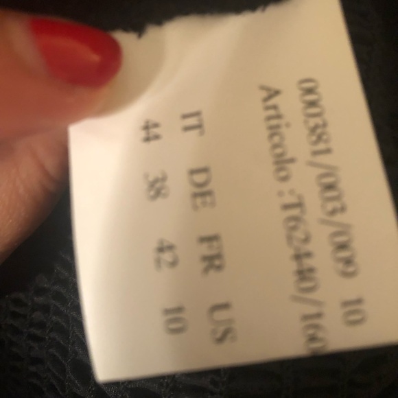 TOMASO STEFANELLI Black Blouse - Picture 7 of 7